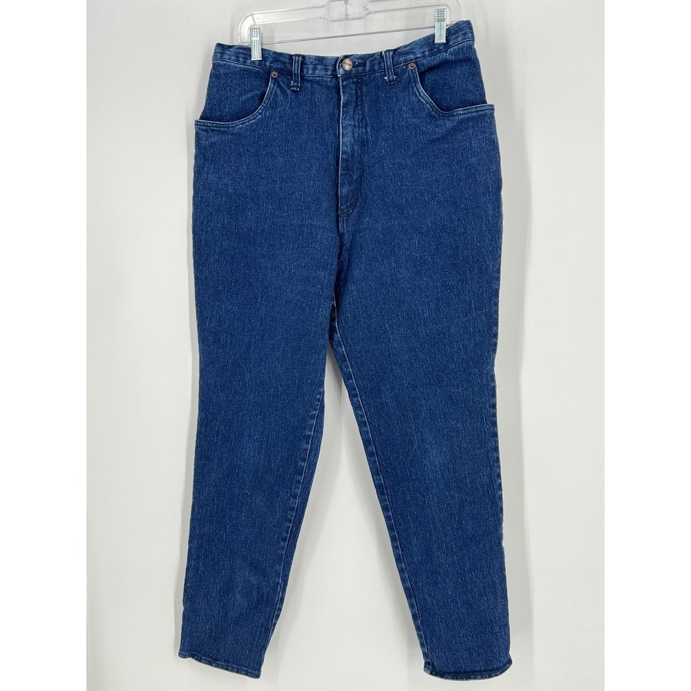 Vintage Venezia 90's Dark Wash Jeans Women's Size 18 Tapered Leg Fits Like 12-14